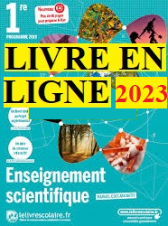Enseignement scientifique 1re - 2023